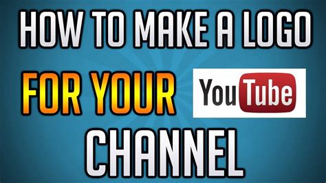 how to make a chanel logo|youtube written logo.